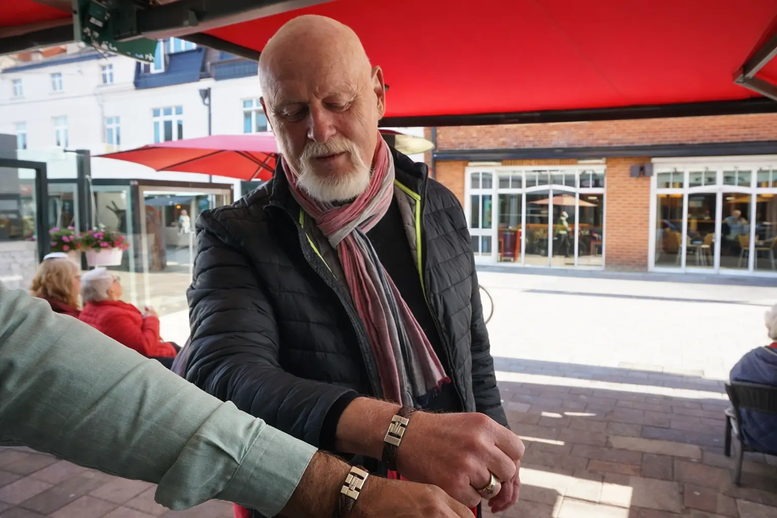 Hechos a Mano, Pulseras de Cuero de cabra ideal para Hombres