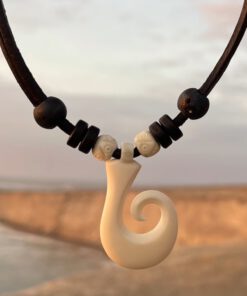 Collar Koru Cadena Cuero