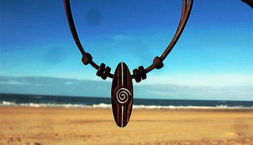 Collar Surfista Colgante Tabla