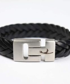 Pulsera Ancho Cuero Surfista