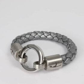 Gioielli Fatti In USA Collana Girocollo Surfista In Corda Di Pelle - Foto 4