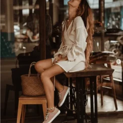 Tobillera Concha Cuero Surfista