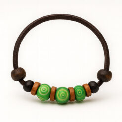 Pulsera Surfera Doble Cuero - echos Para Mujeres , Hombres y Niños . ideal para la playa.