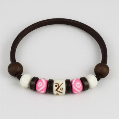 Pulsera Surfera para Mujeres Surfistas - echo en doble cuero -ideal para la playa .