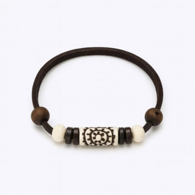 Pulsera Surfista Doble Cuero - Para Surferos y Surferas amantes a las olas del mar .