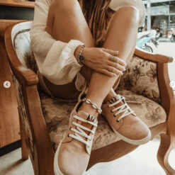 Tobillera Concha Cuero Surfista